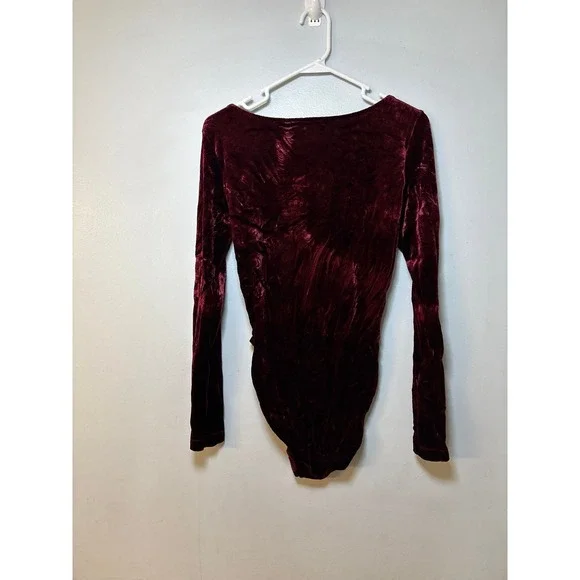 Vintage (90s-00) Victoria Secret Velvet Body Suit (large) - Picture 6 of 9